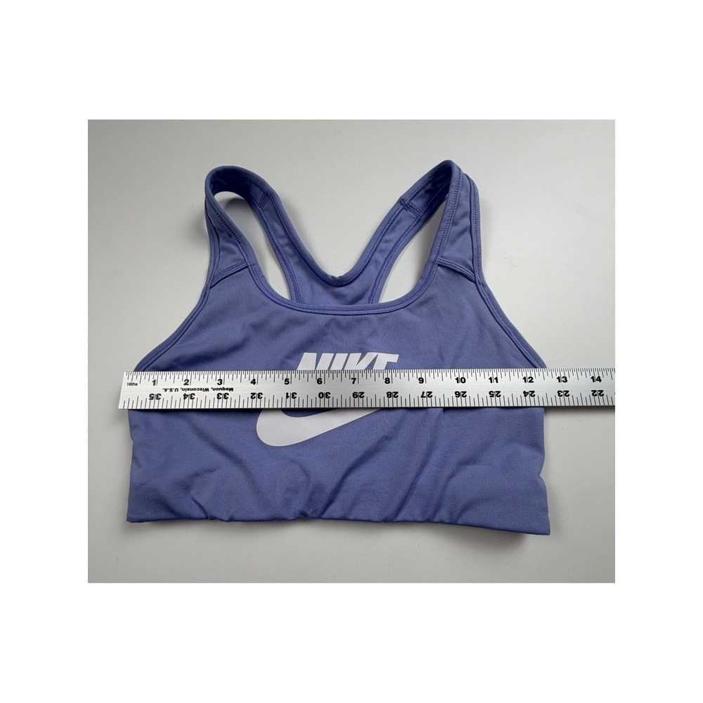 Nike Sports Bra Womens Small Purple Dri-FIT Racerback Athletic - Picture 4 of 7